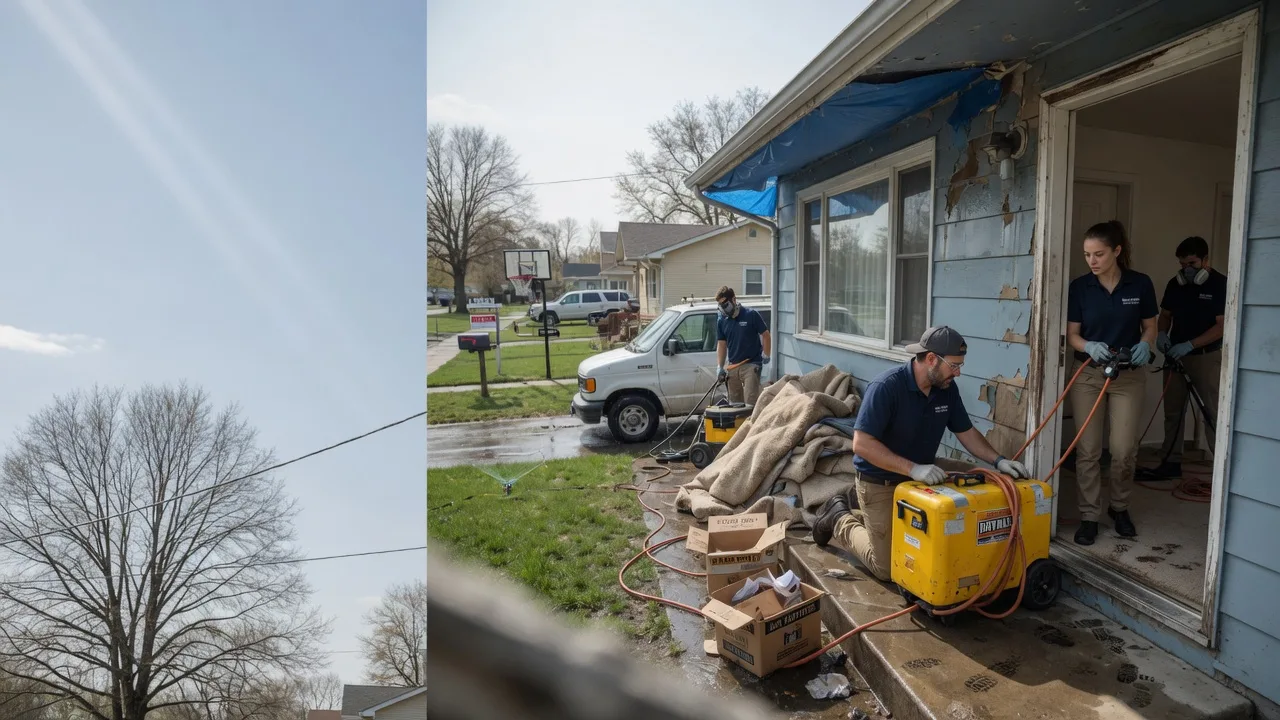 Basement Flood Cleanup in Manchester, MO near me